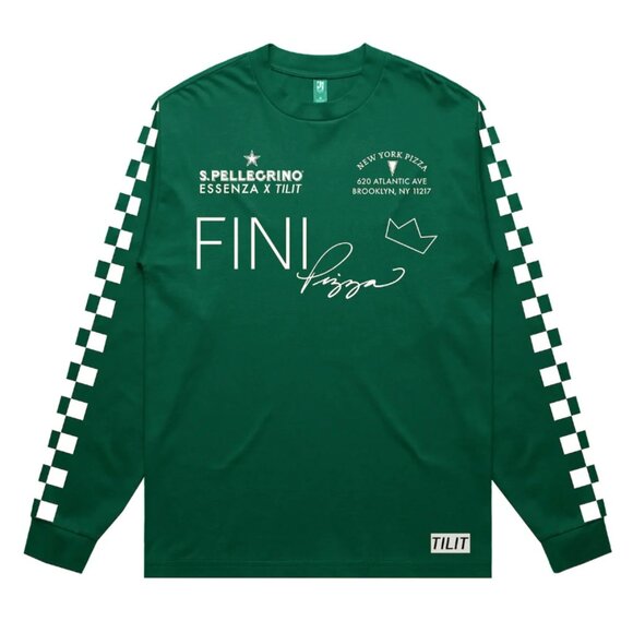 TILIT x FINI x S.Pellegrino Long Sleeve Tee – Medium - Picture 1 of 7